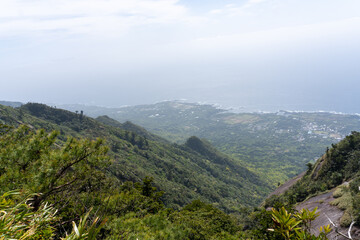 Fototapeta premium The Mt Mocchomu in Kagoshima, Yakushima island