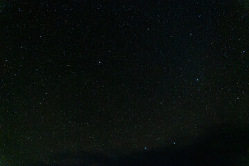 Yakushima night sky with beautiful stars