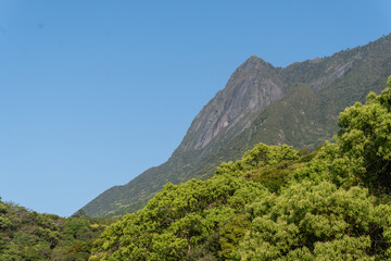 Fototapeta na wymiar The Mt Mocchomu in Kagoshima, Yakushima island