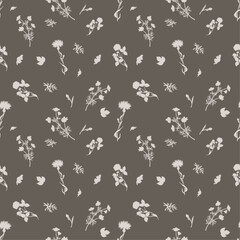 spring pattern with flowers