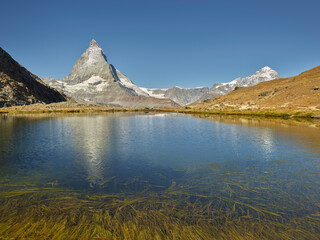 Riffelsee, Gornergrat, Zermatt, Matterhorn, Wallis, Schweiz