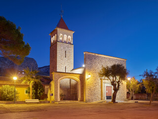 Kirche Esglesia de Sant Pere, Mallorca, Balearen, Spanien