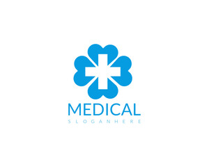 Medical pharmacy logo design template.- vector illustrator