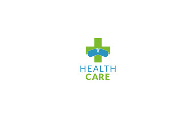 Health Care Logo Design Template