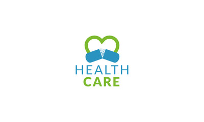 Health Care Logo Design Template