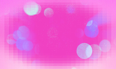Pink bokeh background for banner, poster, event, celebrations and various design works