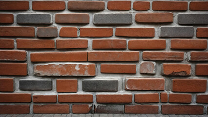Close up of brick wall background and texture