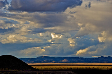 Late afternoon Cloudscape, The Plains of San Agustin, New Mexico 