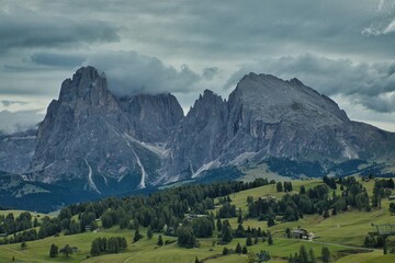 Südtirol, Seis, Seis am Schlern, Seiser Alm, Wanderung