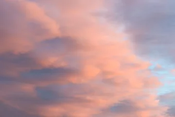 Fototapete Bereich Pink sunset nice background
