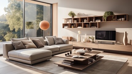 Streamlined Living Room
