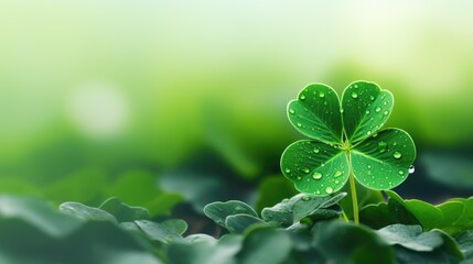 celebrating emerald jubilation: happy st patrick's day, joyous Irish tradition filled with green festivities, luck cultural merriment on March 17th, embracing spirit of Irish pride and celebration. - obrazy, fototapety, plakaty
