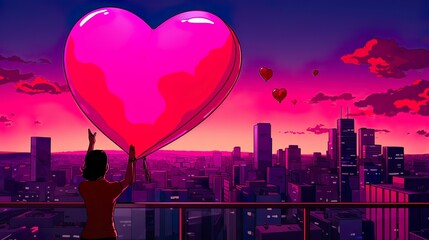 Pop Art Affection: Let Love Fly