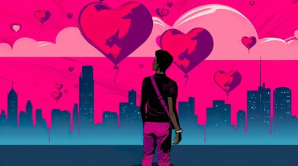 Pop Art Affection: Let Love Fly