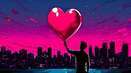 Pop Art Affection: Let Love Fly