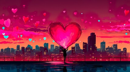 Pop Art Affection: Let Love Fly