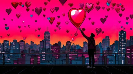 Pop Art Affection: Let Love Fly
