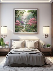 Tranquil Gardens: Vintage Zen Wall Art for Peaceful Nature Lovers