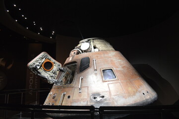 Apollo 14 Command module, at Kennedy Space Center, Cape Canaveral, Florida, United States