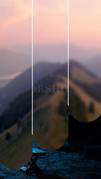 Dynamic Rounded Grid Slideshow | Short and Long Duration