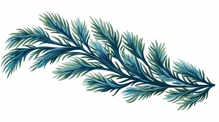 seamless background with coniferous branches pattern, coniferous, fir, 