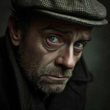 portrait of a man looking at the camera