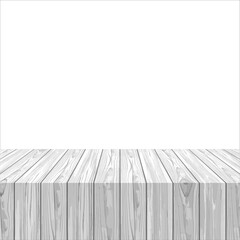 White washed wooden table texture with detailed wood grain, ideal for backgrounds or design elements