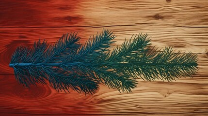 seamless background with coniferous branches pattern, coniferous, fir, 