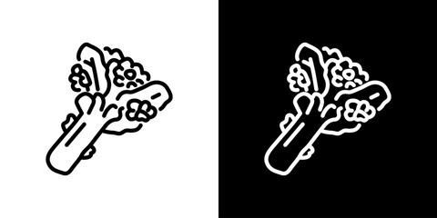 春野菜の菜の花アイコン