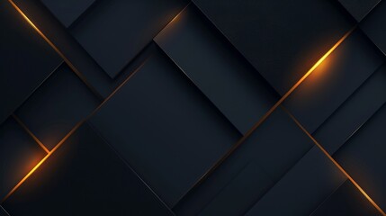 Abstract cool black and gold background for desktop backdrop