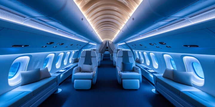 Luxury in the Sky: Experience the Serenity and Comfort of Modern Air Travel