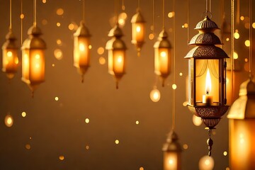 Islamic lanterns and backgrounds for Ramadan, holidays and occasions