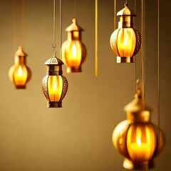 Islamic lanterns and backgrounds for Ramadan, holidays and occasions