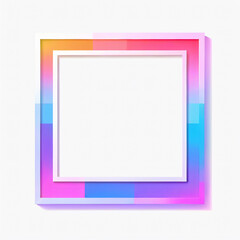 Playful square design element