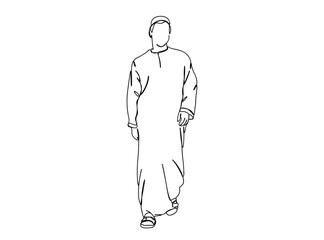 Person, Man, Boy, Fashion Dress, Clothings Single Line Drawing Ai, EPS, SVG, PNG, JPG zip file