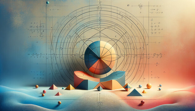 Tranquil geometric integration problem with calming rhythms.