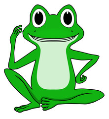 green frog