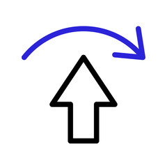 This is the Cursor icon from the Online Marketing icon collection with an Outline Color style