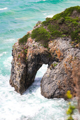 Horse Head rock, Bermagui, NSW, south coast, copy space