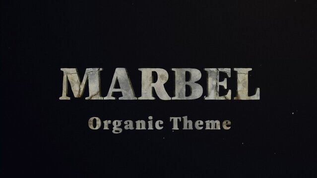 Marble Titles Cinematic Trailer - Old Vintage Marble and Stone 3D Text Effect
