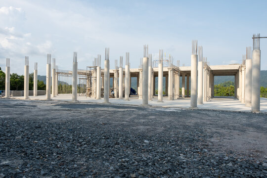 Rohbau in Thailand, Lost Place