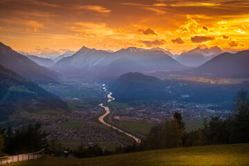 Sonnenuntergang Panorama