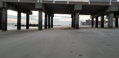 pier in the beach