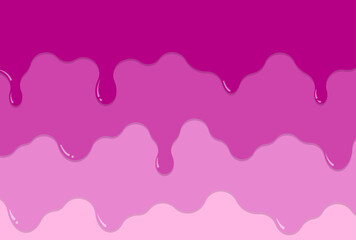 フレーム素材_垂れた液体_紫