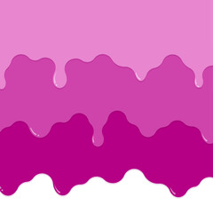 フレーム素材_垂れた液体_紫