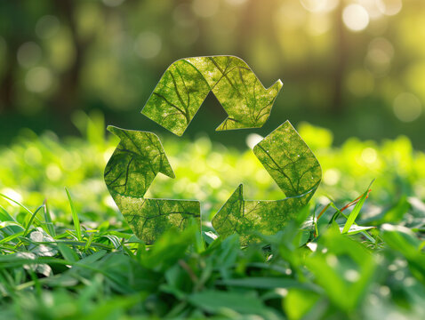 Zero waste and net zero carbon footprint aim for sustainability and carbon neutrality. Sustainable businesses prioritize reducing, reusing, and recycling, symbolized by an Earth Day banner.