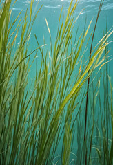 Seagrass in the ocean