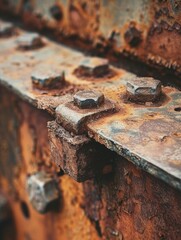 Exploring the texture of rust: An intimate look at iron's corrosion patterns under natural illumination