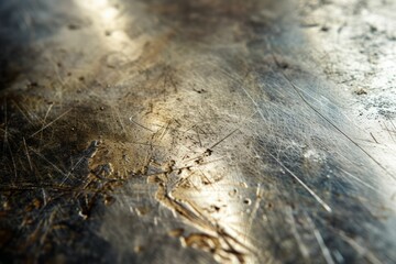 Scratched aluminum texture: A study in reflection and subtle flaws