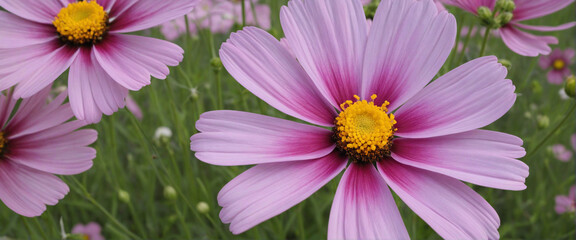 Obraz premium Lavender blossom in cosmic backdrop from Creative Technology